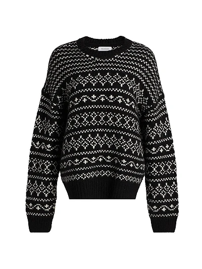 Lofty Alpaca Wool-Blend Sweater
