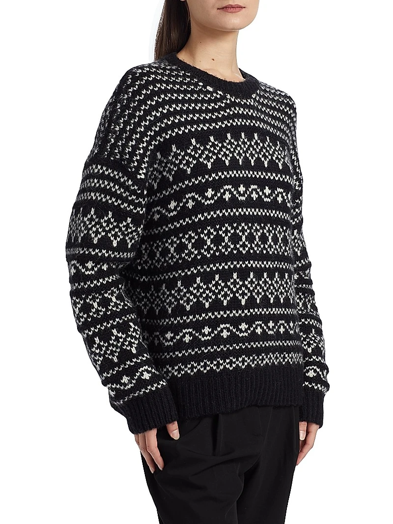 Lofty Alpaca Wool-Blend Sweater