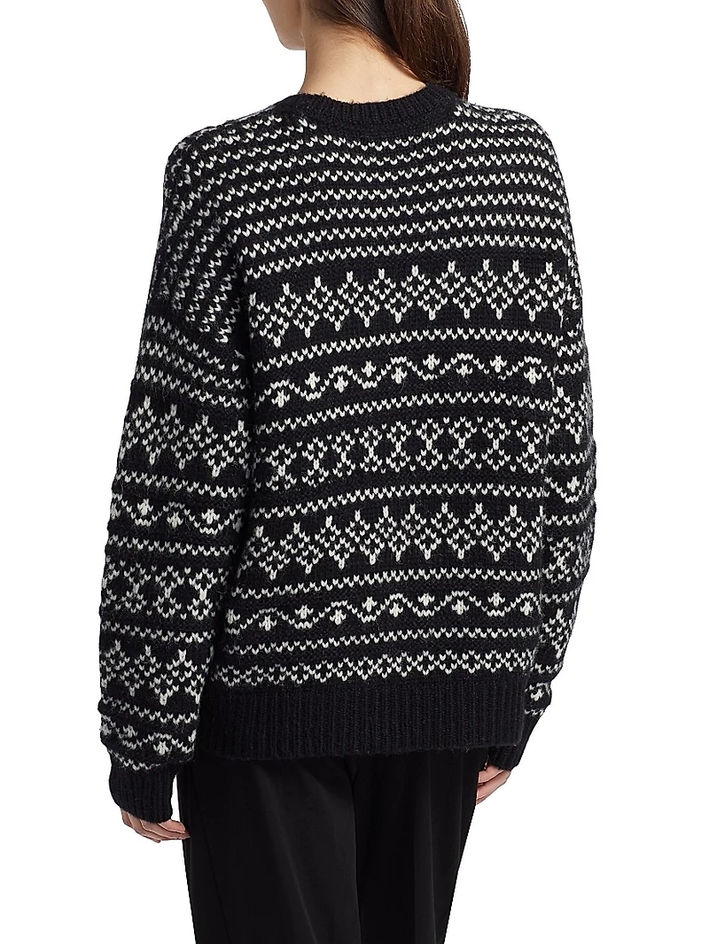 Lofty Alpaca Wool-Blend Sweater