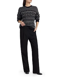 Lofty Alpaca Wool-Blend Sweater