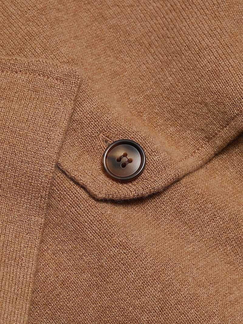 Wool-Cashmere Trench Jacket