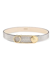 Strass Leather Belt