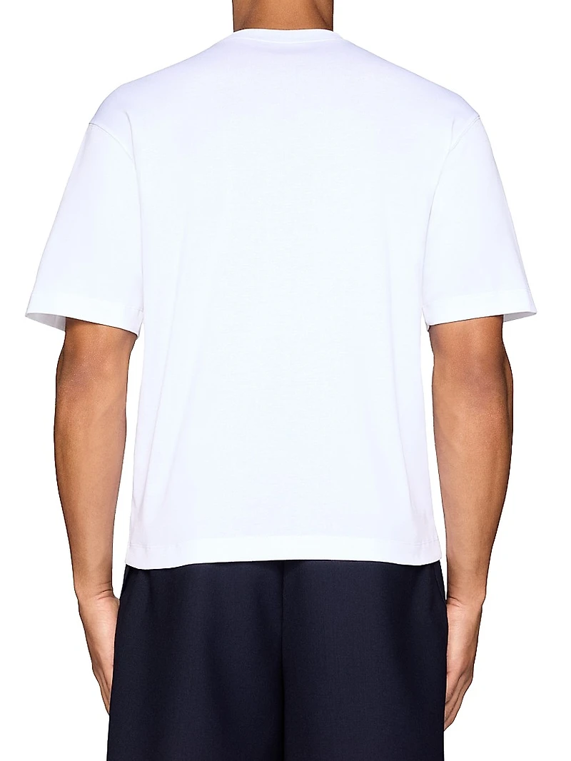 Cotton Crewneck T-Shirt
