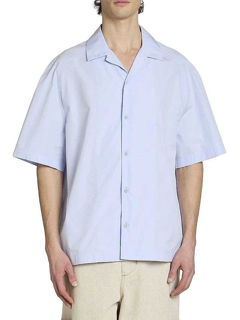 Fonccio Cotton Camp Shirt