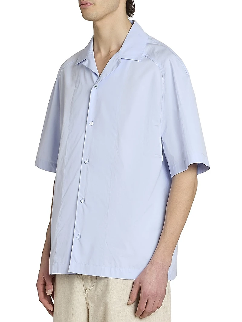 Fonccio Cotton Camp Shirt
