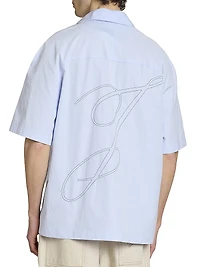 Fonccio Cotton Camp Shirt