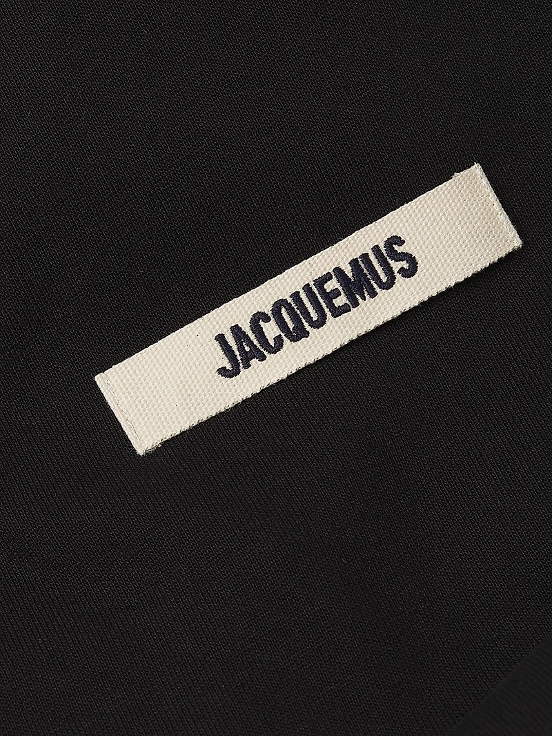 Cotton Logo Long-Sleeve Shirt