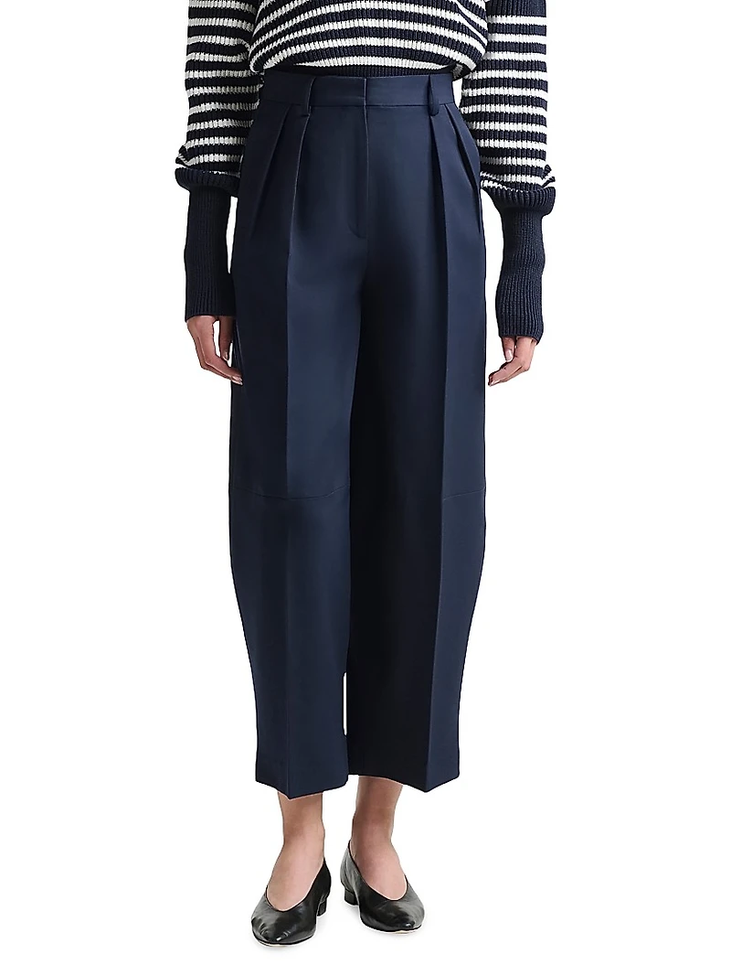 Dash Stretch-Cotton Crop Pants