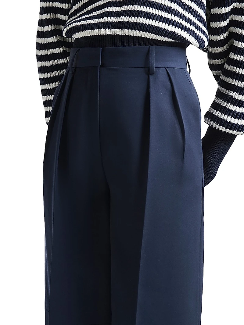 Dash Stretch-Cotton Crop Pants