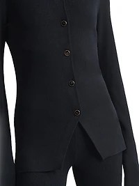 Lainey Button-Front Sweater