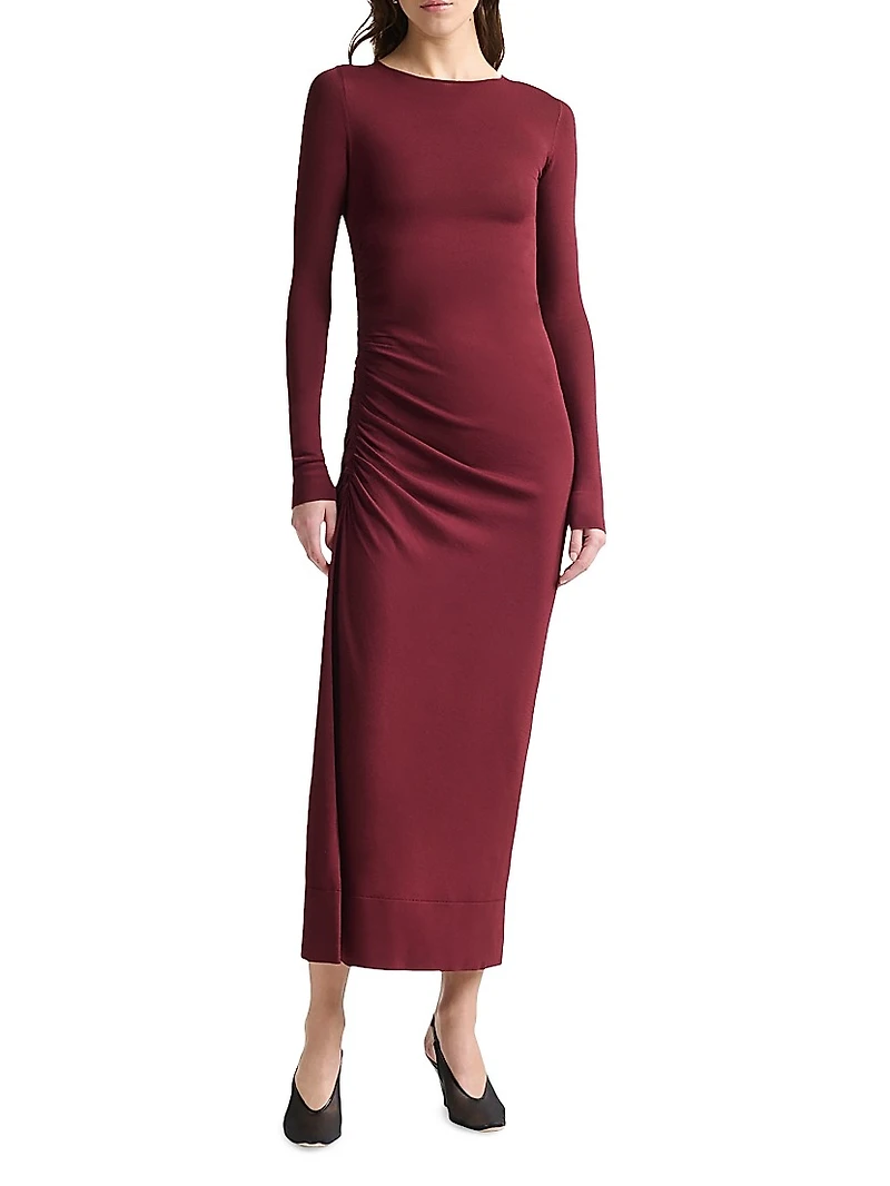 Robb Gathered Waist Maxi Dress