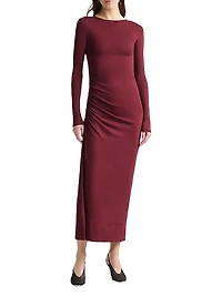 Robb Gathered Waist Maxi Dress