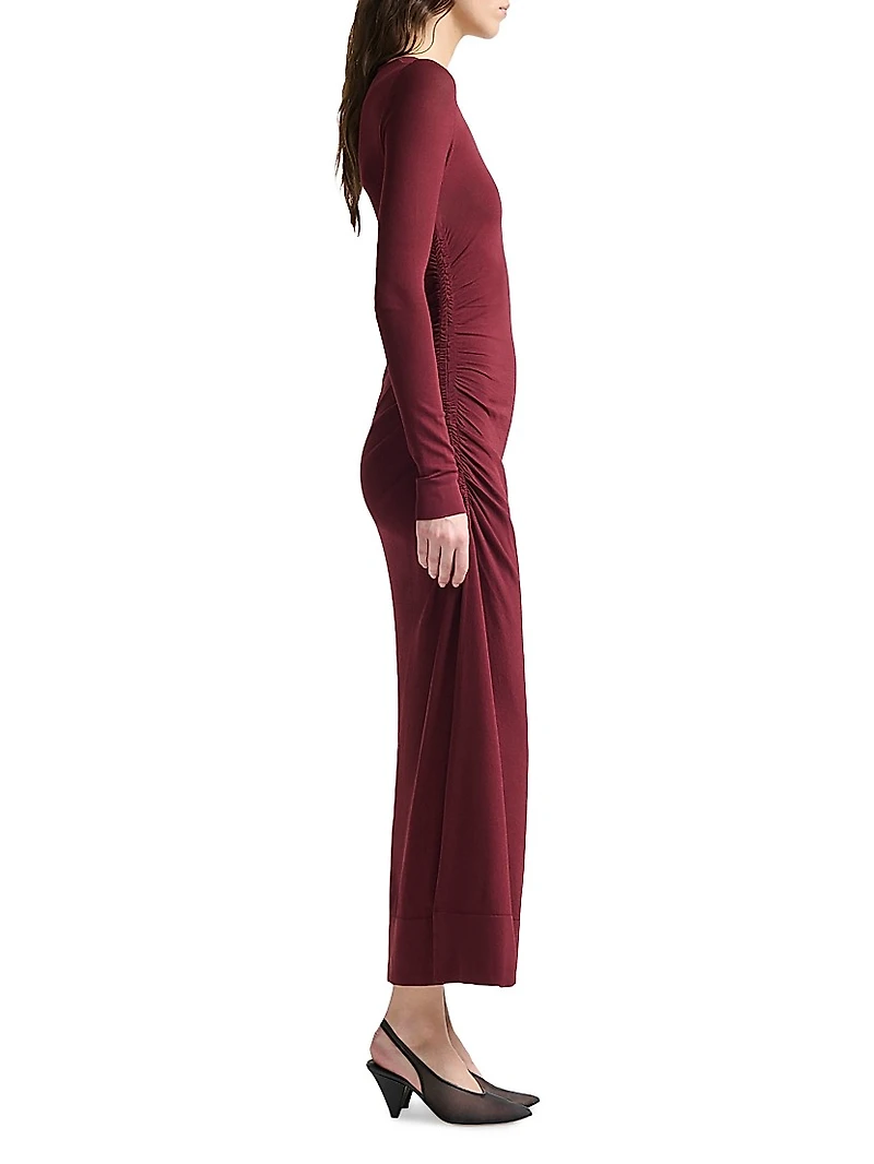 Robb Gathered Waist Maxi Dress