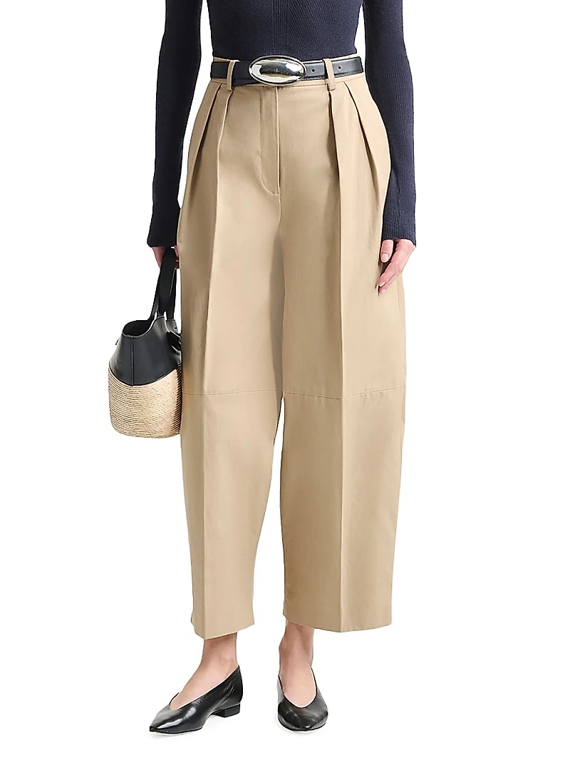 Dash Wool Pleated Pants