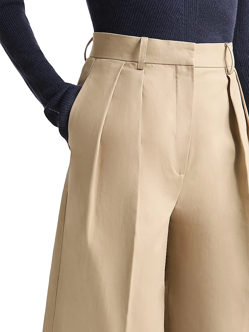 Dash Wool Pleated Pants