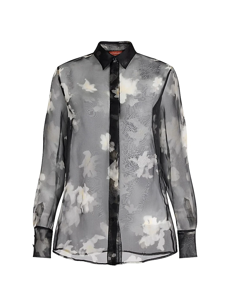 Chika Floral Silk Shirt