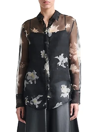 Chika Floral Silk Shirt