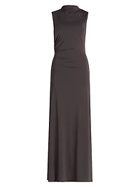 Mick Malu Gathered Maxi Dress