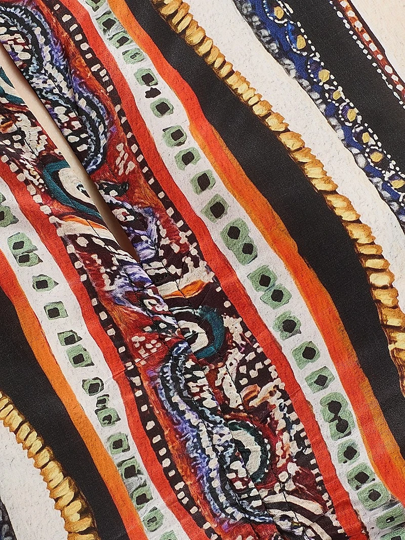 Lennon Paula Printed Crepe Top