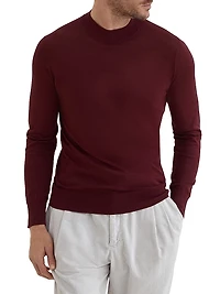 Silk and Cotton Lightweight Sweater