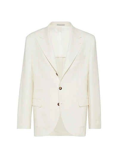 Cavalry Deconstructed Blazer with Large Peak Lapels