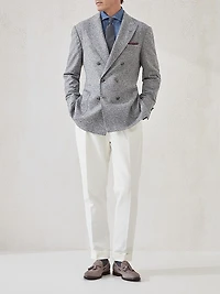 Grisaille One and a Half Breasted Deconstructed Blazer