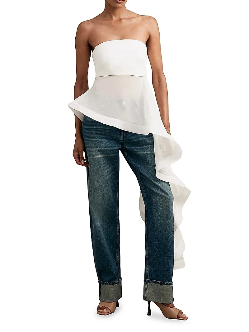 Rhianna Drape Corset Top