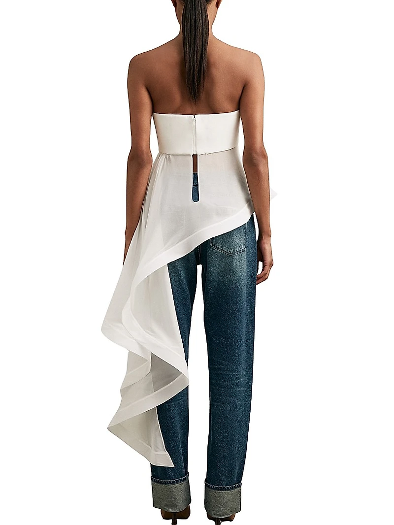 Rhianna Drape Corset Top