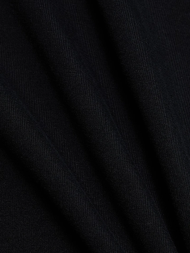 Jolie Stretch-Cotton Soft Crewneck T-Shirt