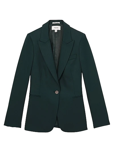 Jade One-Button Blazer