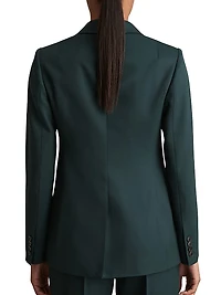 Jade One-Button Blazer