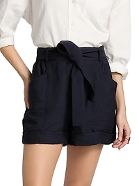 Avril Belted Shorts