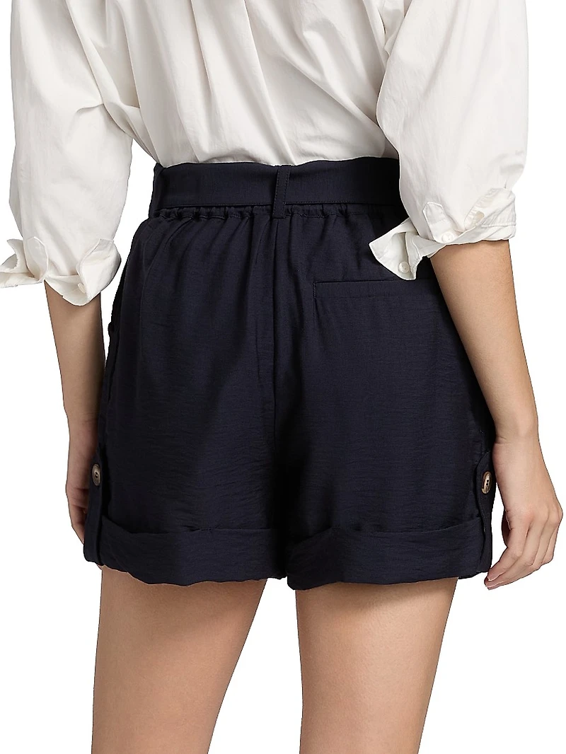 Avril Belted Shorts