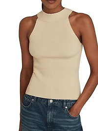 Lacey High-Neck Top