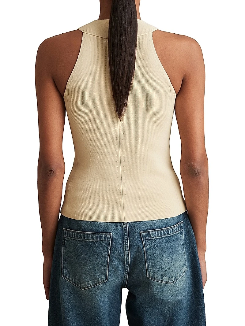 Lacey High-Neck Top