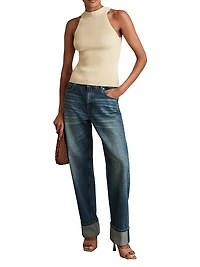 Lacey High-Neck Top