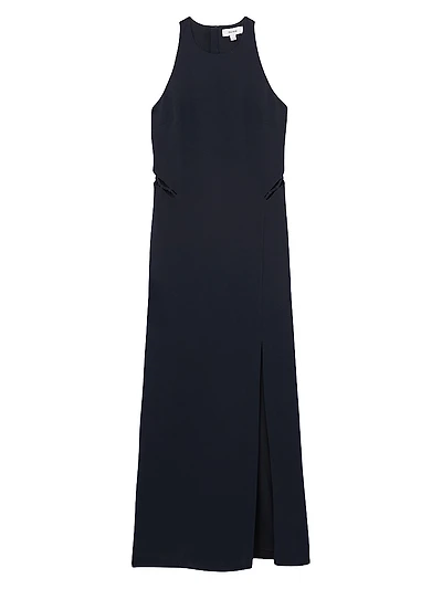 Blair Ladder-Trim Cocktail Dress