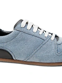 Denim Low-Top Tennis Shoes