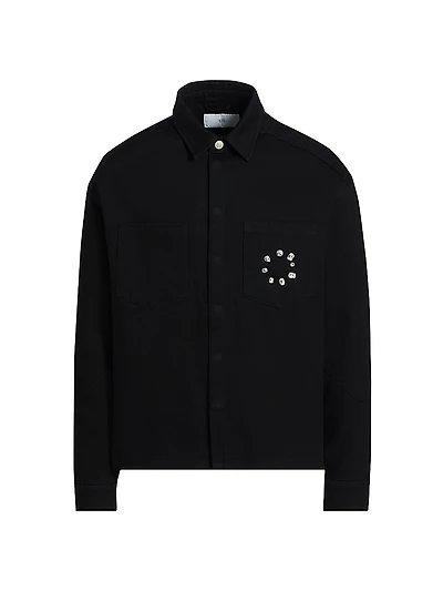 Boxy Embellished Shirt