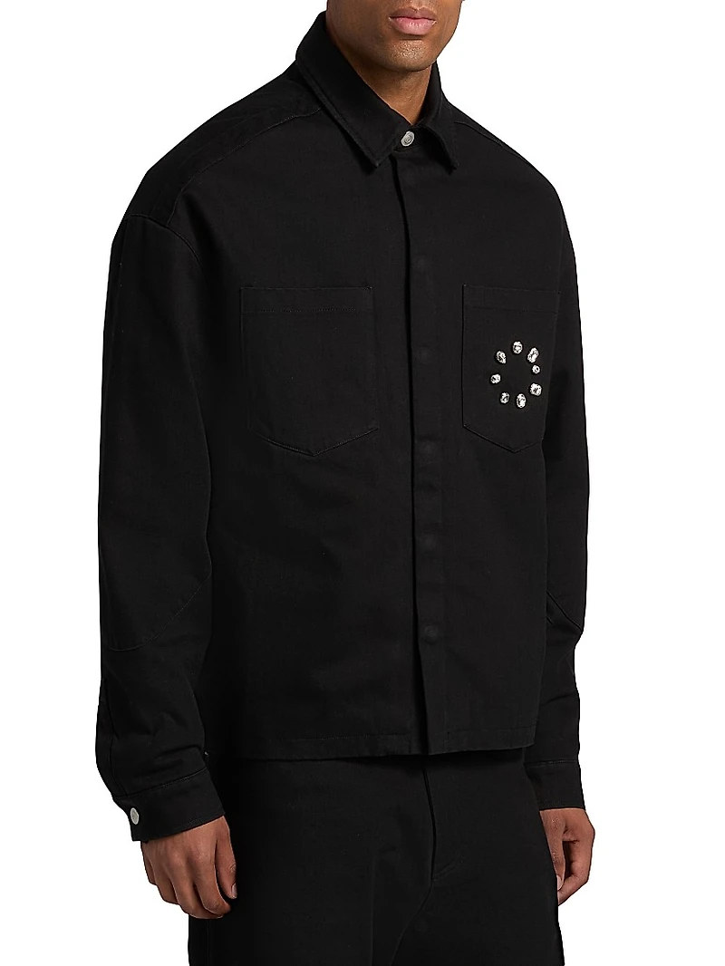 Boxy Embellished Shirt