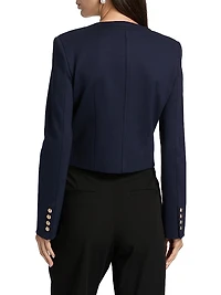 Siena Stretch-Ponte Crop Jacket