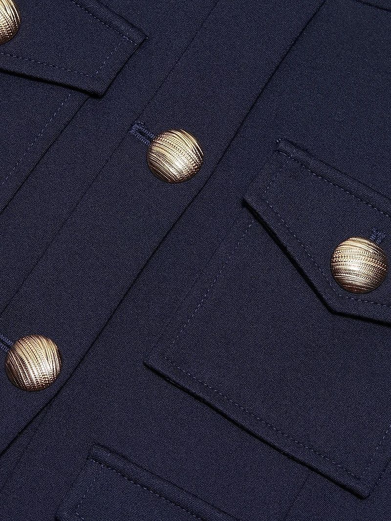 Siena Stretch-Ponte Crop Jacket