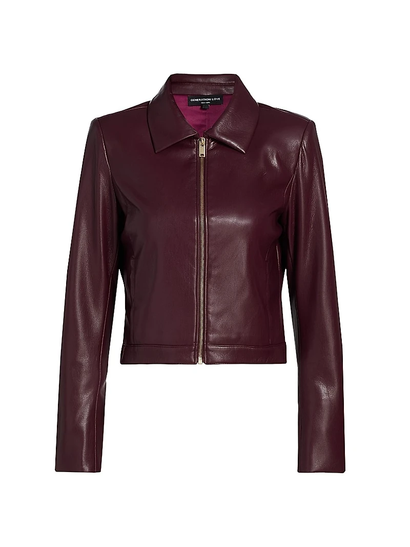 Lola Faux Leather Jacket