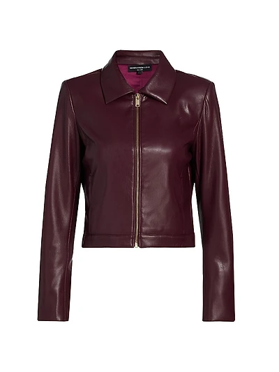 Lola Faux Leather Jacket