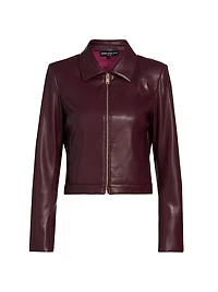Lola Faux Leather Jacket