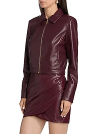 Lola Faux Leather Jacket