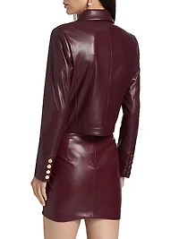 Lola Faux Leather Jacket