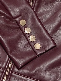 Lola Faux Leather Jacket