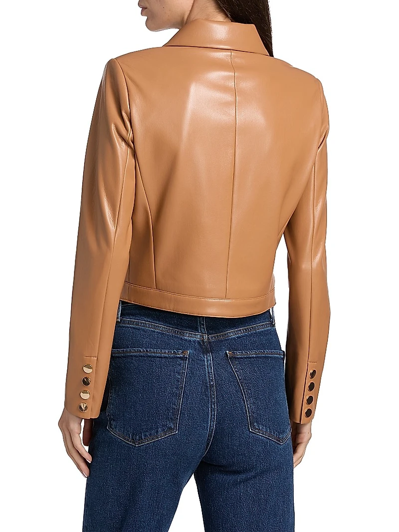 Lola Faux Leather Jacket