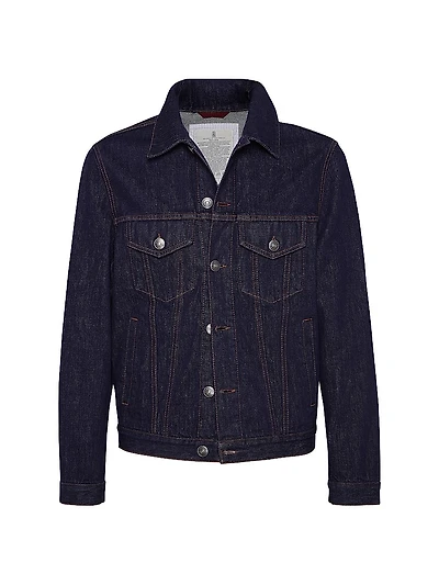 No Fade Denim Four Pocket Jacket